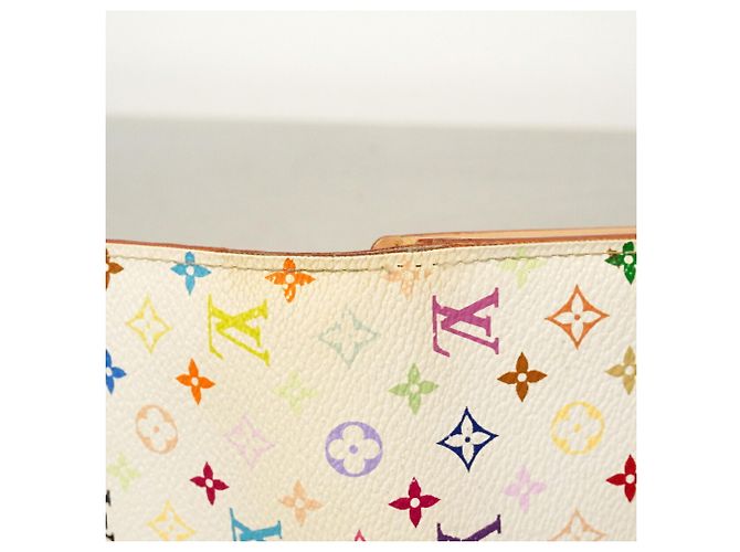 Louis Vuitton Multicolor Long Wallet White - view 7