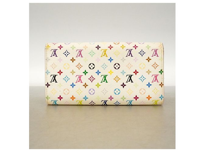 Louis Vuitton Multicolor Long Wallet White - view 9