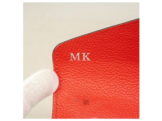 Louis Vuitton Monogram Empreinte Sarah Long Wallet Orange - view 5
