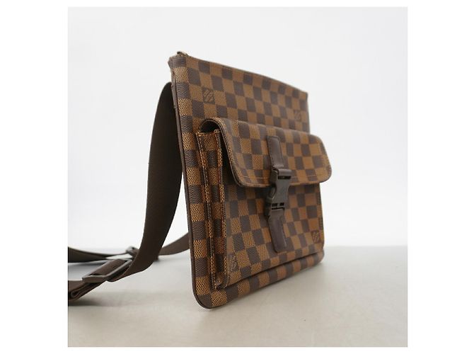 Borsa a tracolla Louis Vuitton Damier Pochette Melville Damier ebene - vista 2