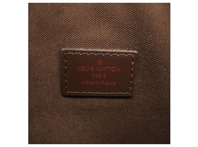Borsa a tracolla Louis Vuitton Damier Pochette Melville Damier ebene - vista 5