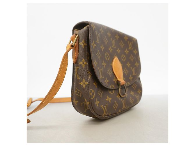 Bolsa de Ombro Louis Vuitton Monogram Saint Cloud GM Marrom - vista 2