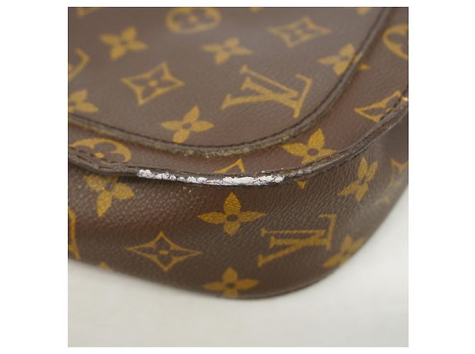 Bolsa de Ombro Louis Vuitton Monogram Saint Cloud GM Marrom - vista 6