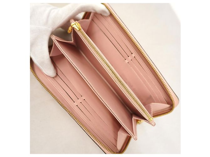 Louis Vuitton Vernis Zippy Long Wallet Pink - view 3