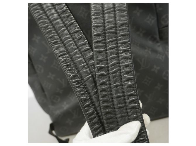 Zaino Louis Vuitton Monogram Eclipse Apollo Nero - vista 11