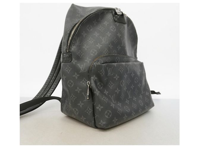 Zaino Louis Vuitton Monogram Eclipse Apollo Nero - vista 2