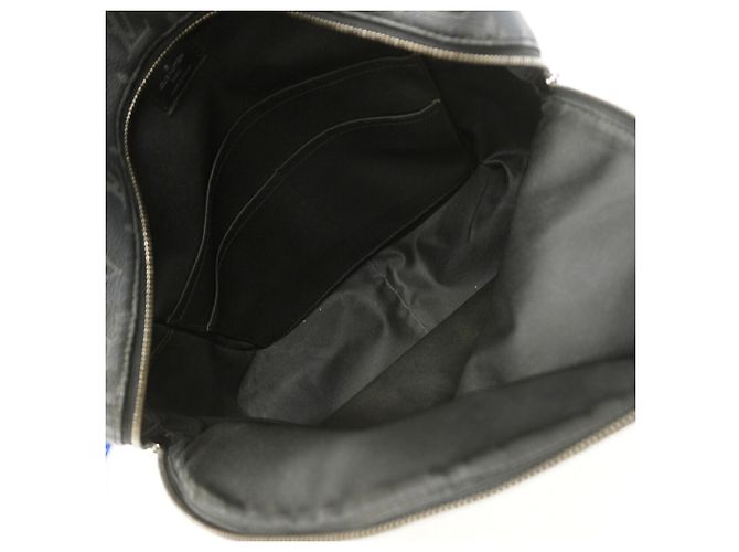 Zaino Louis Vuitton Monogram Eclipse Apollo Nero - vista 4