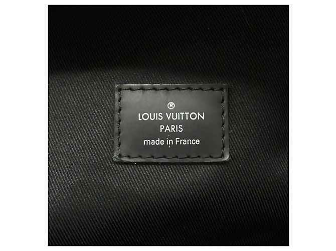 Zaino Louis Vuitton Monogram Eclipse Apollo Nero - vista 5