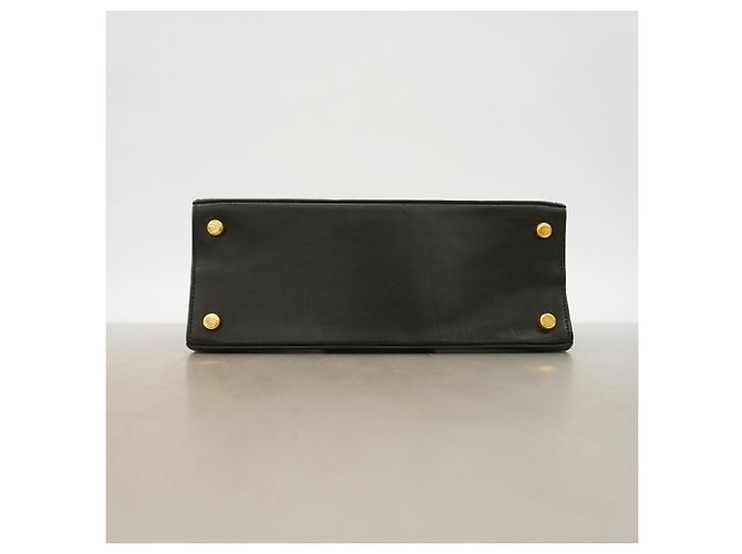 Borsa in pelle Gancini Salvatore Ferragamo Nero - Ansicht 3