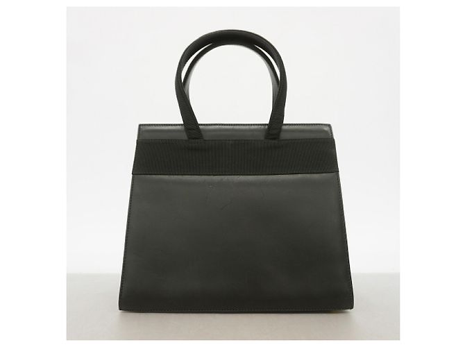 Borsa in pelle Gancini Salvatore Ferragamo Nero - Ansicht 8