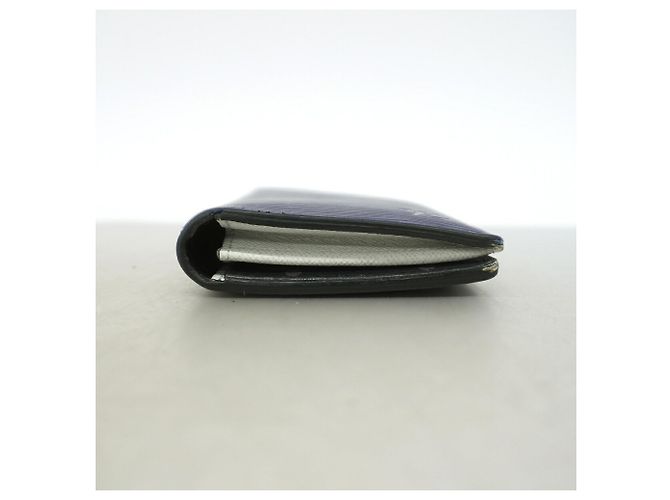 Louis Vuitton Epi Monogram Eclipse Portefeuille Brazza Long Wallet Azul marino - vista 2