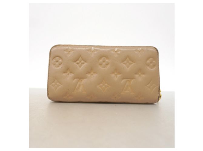 Cartera Louis Vuitton Monogram Coussin Zippy en Taupe Gris pardo - vista 7