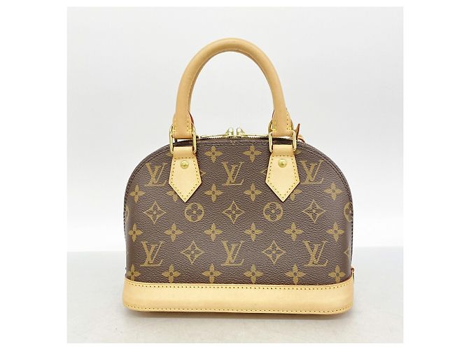 Louis Vuitton Alma BB Monogram Handtasche Braun - Ansicht 11