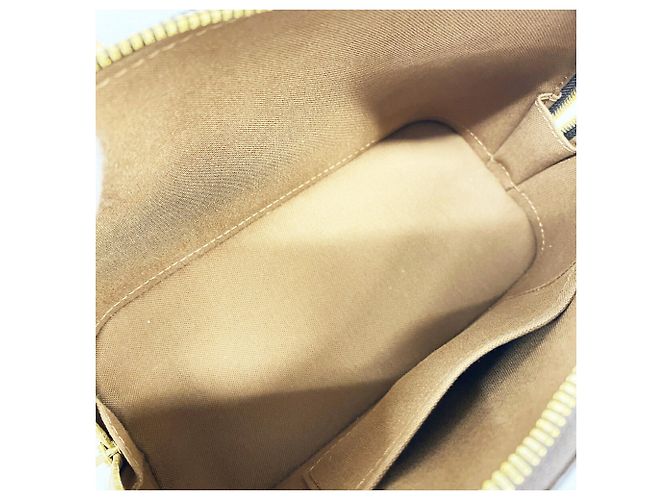 Louis Vuitton Alma BB Monogram Handtasche Braun - Ansicht 4