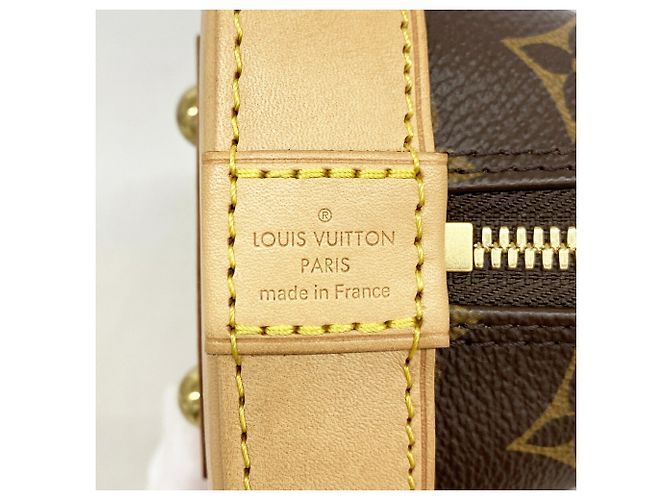 Louis Vuitton Alma BB Monogram Handtasche Braun - Ansicht 5