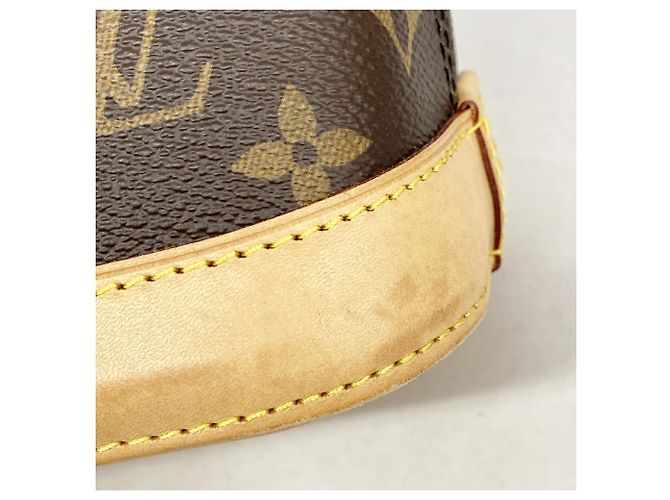 Louis Vuitton Alma BB Monogram Handtasche Braun - Ansicht 6