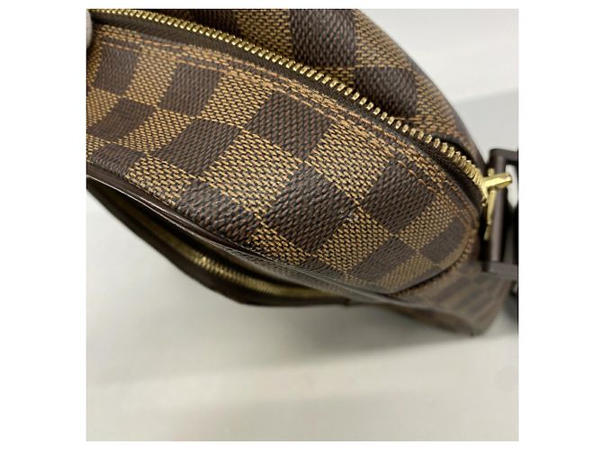Sac à épaule Louis Vuitton Damier Olaf MM Damier ebène - vue 7