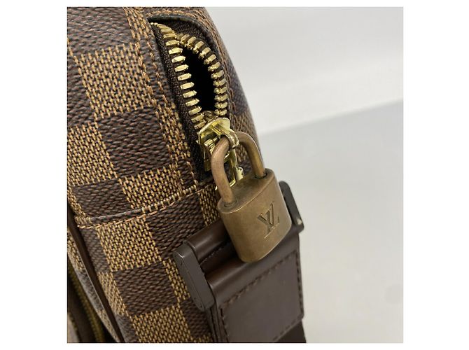 Sac à épaule Louis Vuitton Damier Olaf MM Damier ebène - vue 8