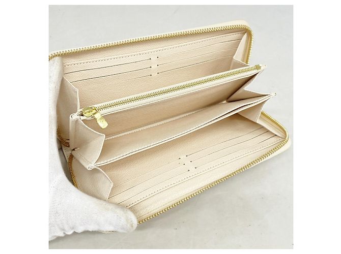 Cartera Zippy Louis Vuitton Damier Azur Nautical Blanco - vista 3
