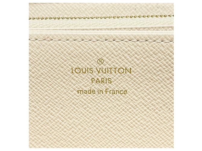 Cartera Zippy Louis Vuitton Damier Azur Nautical Blanco - vista 4