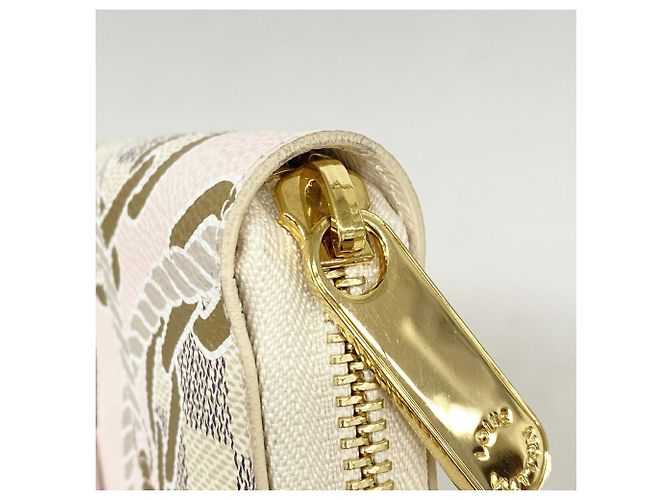 Cartera Zippy Louis Vuitton Damier Azur Nautical Blanco - vista 5