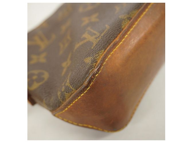 Bolso de hombro Louis Vuitton Monogram Panda Trotteur Castaño - vista 8