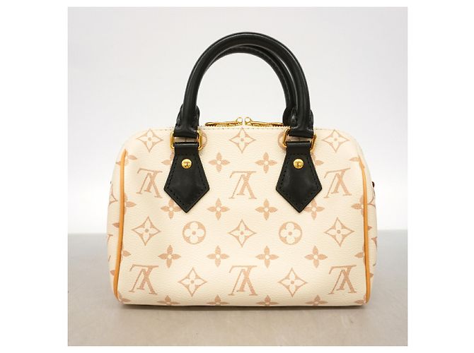 Louis Vuitton Monogram Dune Speedy Bandoulière 20 Handtasche Weiß - Ansicht 9