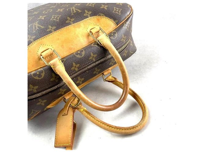 Louis Vuitton Deuville Monogram Canvas Handtasche Braun - Ansicht 10