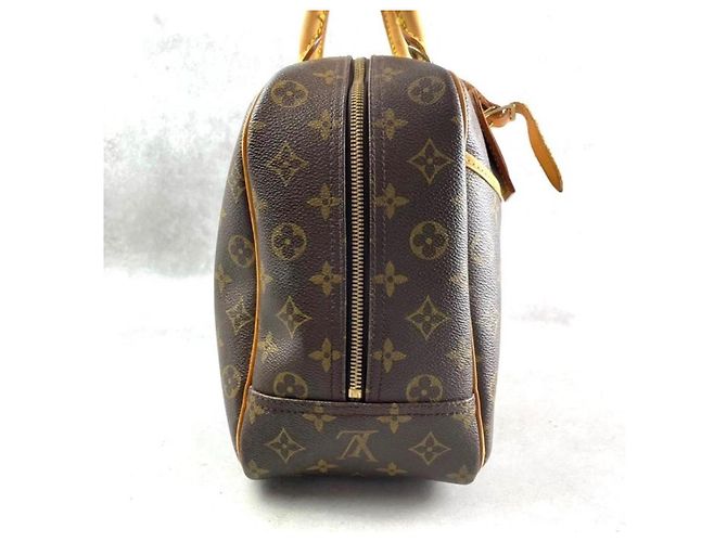 Louis Vuitton Deuville Monogram Canvas Handtasche Braun - Ansicht 3