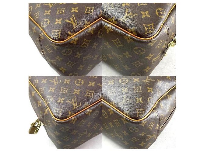 Louis Vuitton Deuville Monogram Canvas Handtasche Braun - Ansicht 5