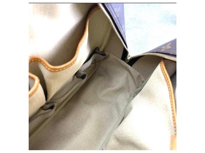 Louis Vuitton Deuville Monogram Canvas Handtasche Braun - Ansicht 7