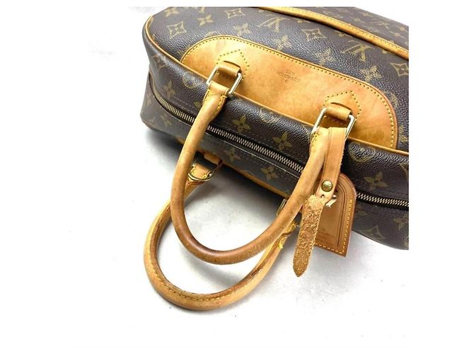 Louis Vuitton Deuville Monogram Canvas Handtasche Braun - Ansicht 9