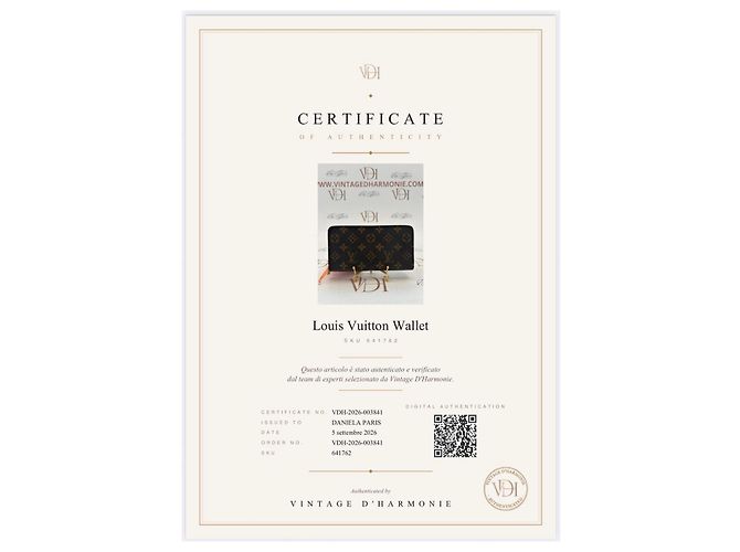 Louis Vuitton Monogram Zip-Around Wallet Brown - view 5