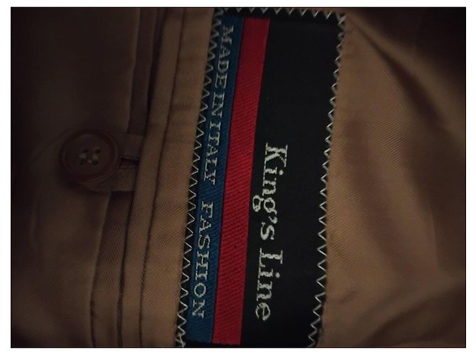Loro Piana Brown Wool Double-Breasted Jacket - view 3