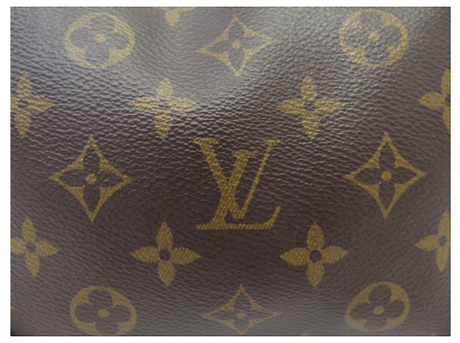 Petite Malle BORSA A MANO LOUIS VUITTON MALLE SOUPLE M45571 MONOGRAM BANDOULIERE Marrone - vista 7
