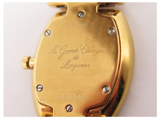 MONTRE LONGINES LA GRANDE CLASSIQUE 22 TONNEAU L4.209.2.11.7 ACIER WATCH - vue 10