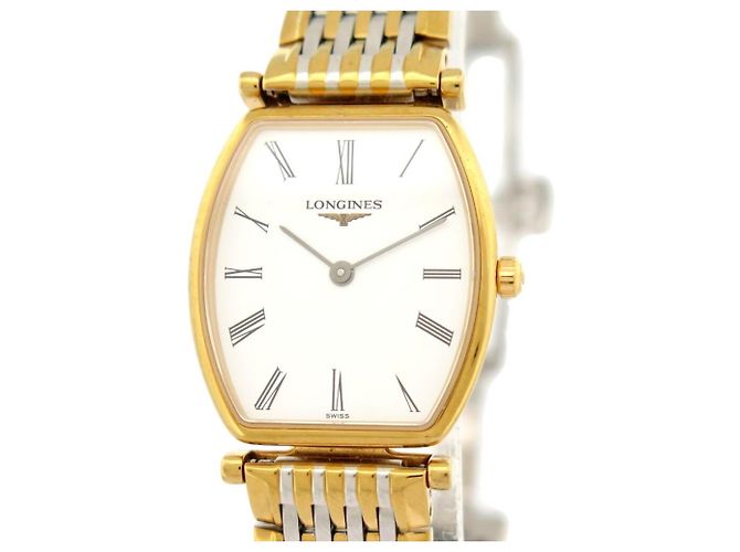 MONTRE LONGINES LA GRANDE CLASSIQUE 22 TONNEAU L4.209.2.11.7 ACIER WATCH - vue 3
