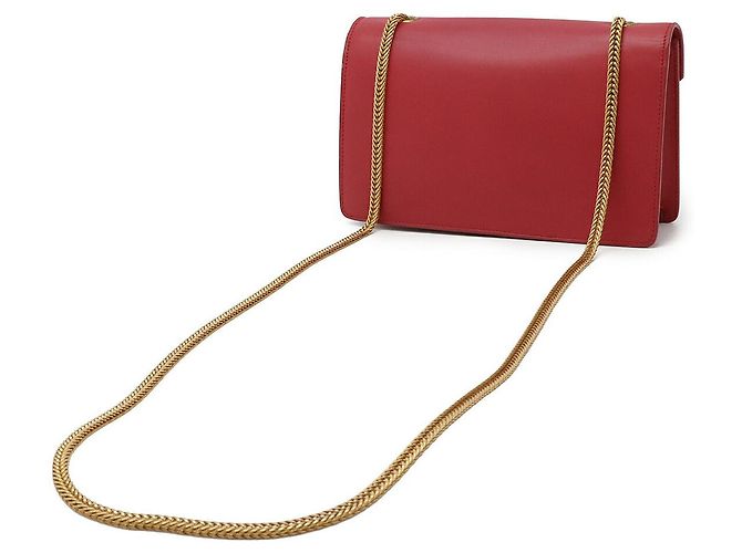 Autre Marque Borsa a tracolla Betty Chain in pelle YSL Rosa - vista 2