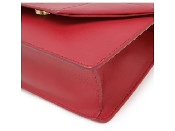 Autre Marque Borsa a tracolla Betty Chain in pelle YSL Rosa - vista 3