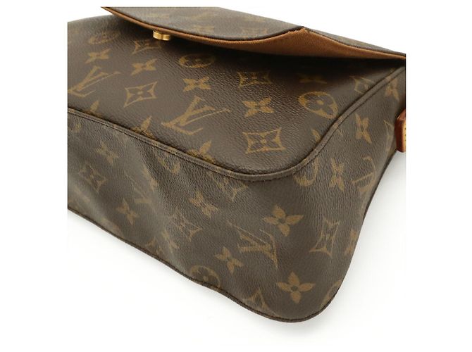 Bolsa de Ombro Louis Vuitton Mini Looping Marrom - vista 3