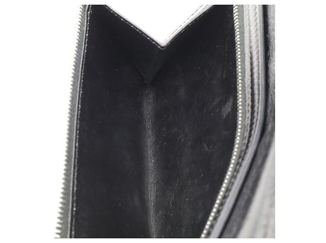 Hermès Carteira Longa Hermes Bearn Classic Preto - vista 8