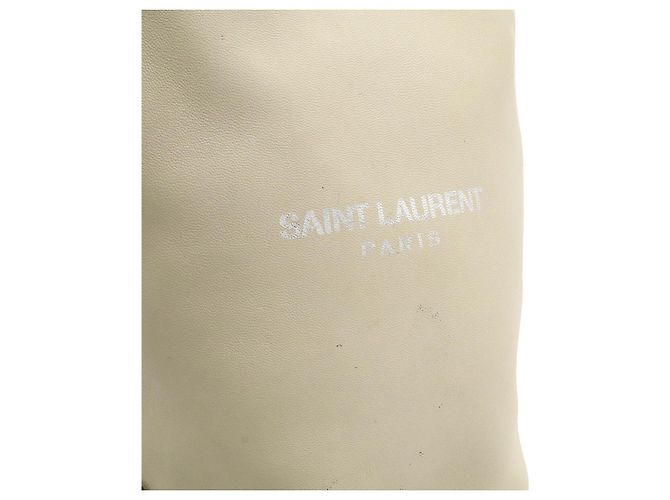Autre Marque Yves Saint Laurent Teddy Chain Schultertasche Braun Beige - Ansicht 7