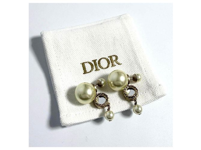 Christian Dior Dior Tribales Ohrringe Weiß - Ansicht 10