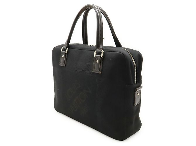 Louis Vuitton Damier Geant Canvas Aktentasche Schwarz - Ansicht 2