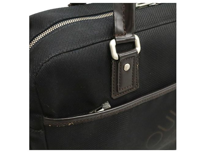 Louis Vuitton Damier Geant Canvas Aktentasche Schwarz - Ansicht 9