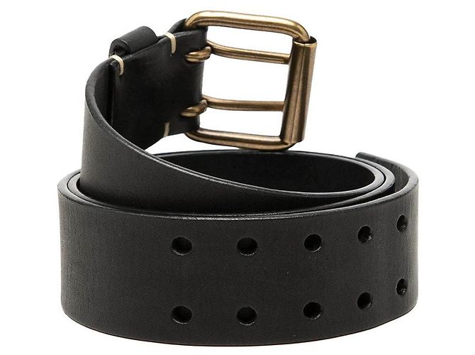 Chanel Coco Mark Leather Belt Black - view 3