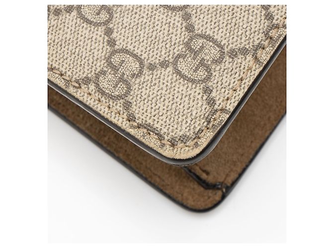 Borsa a spalla piccola Gucci GG Supreme Dionysus Marrone Beige - vista 10