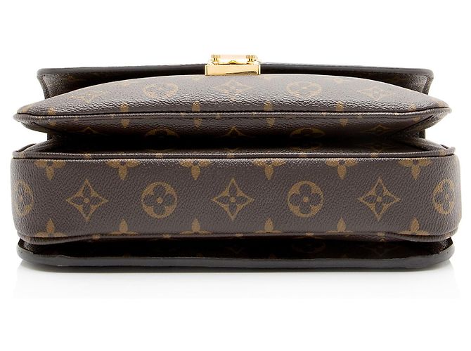 Bolsa de Ombro Louis Vuitton Monogram Canvas Pochette Metis Marrom - vista 4