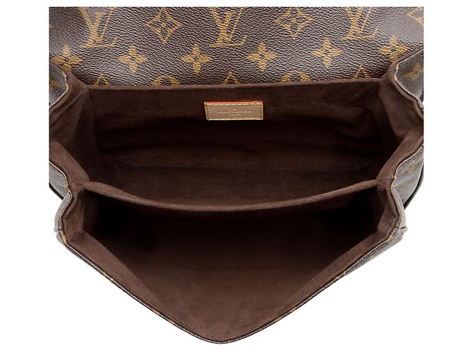 Bolsa de Ombro Louis Vuitton Monogram Canvas Pochette Metis Marrom - vista 6
