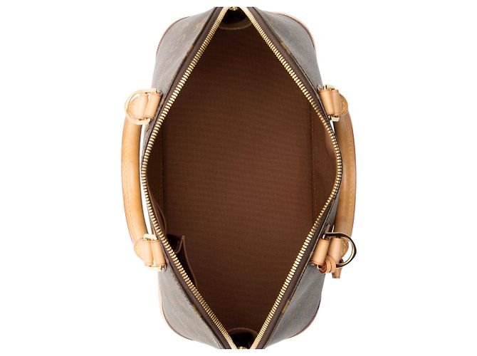 Bolso Satchel Alma PM de lona Monogram Louis Vuitton Castaño - vista 7